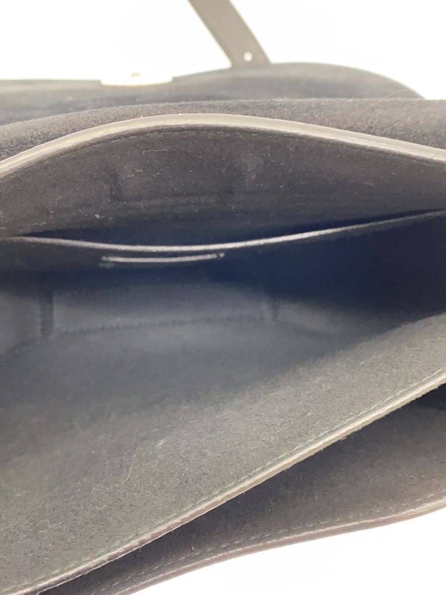 FURLA Shoulder Bag Leather Black 286017 6