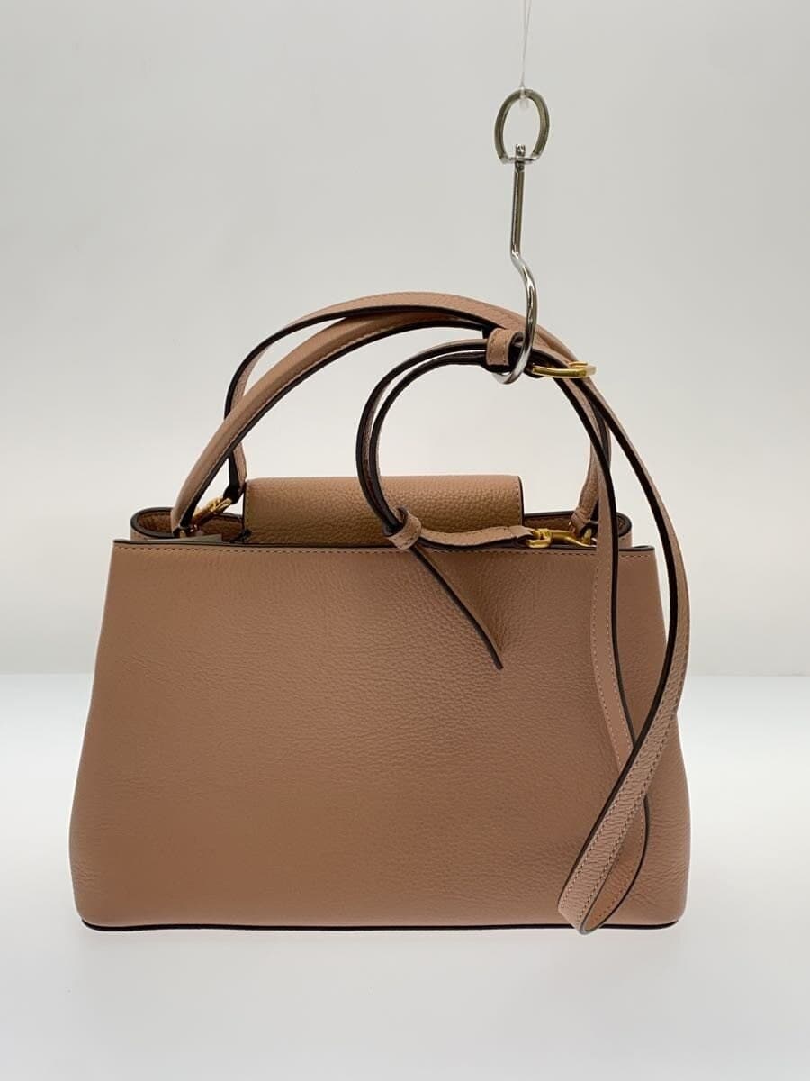 TORY BURCH Handbag Leather Pink 3