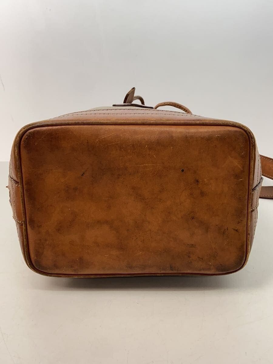 CELINE Shoulder Bag Leather All-over Print Celine Brown 4