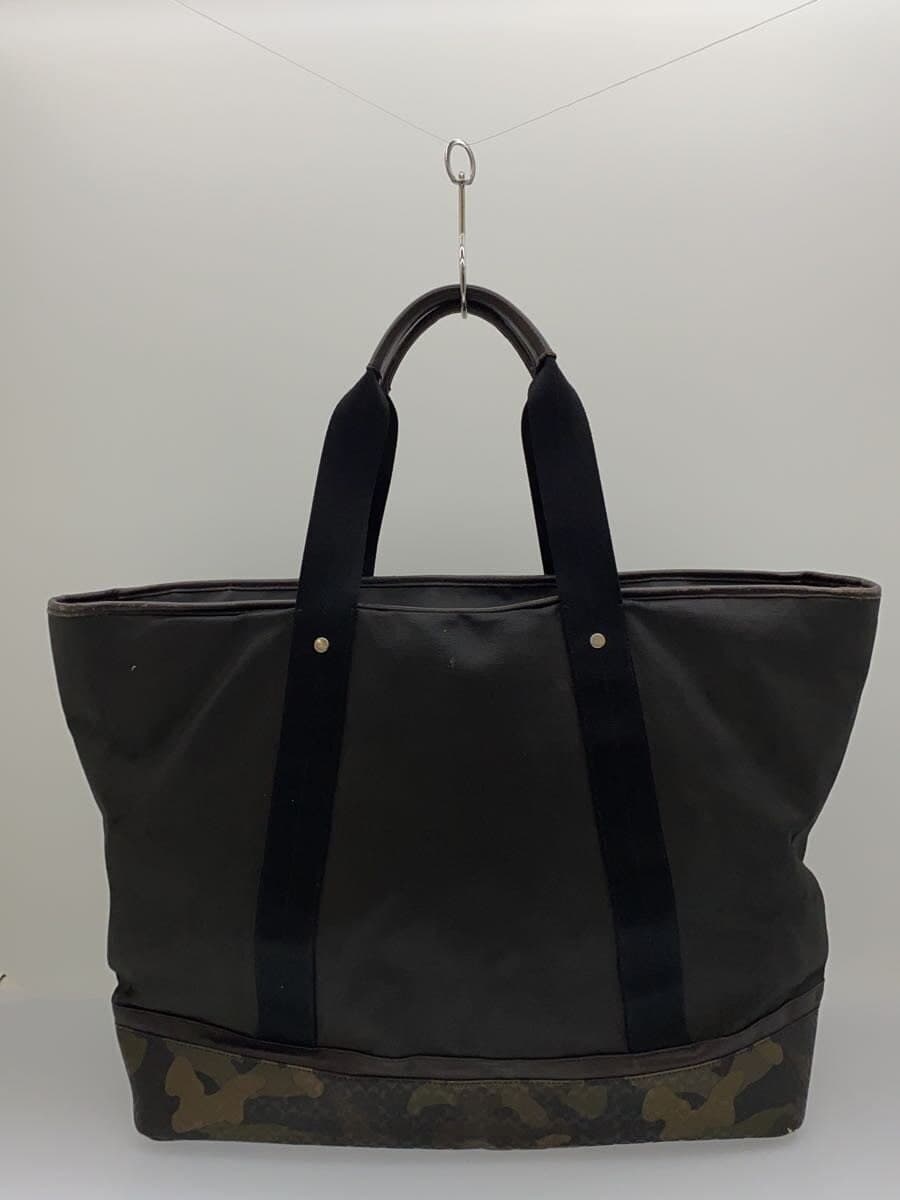 COACH Tote Bag Nylon Black Camouflage F70832 3