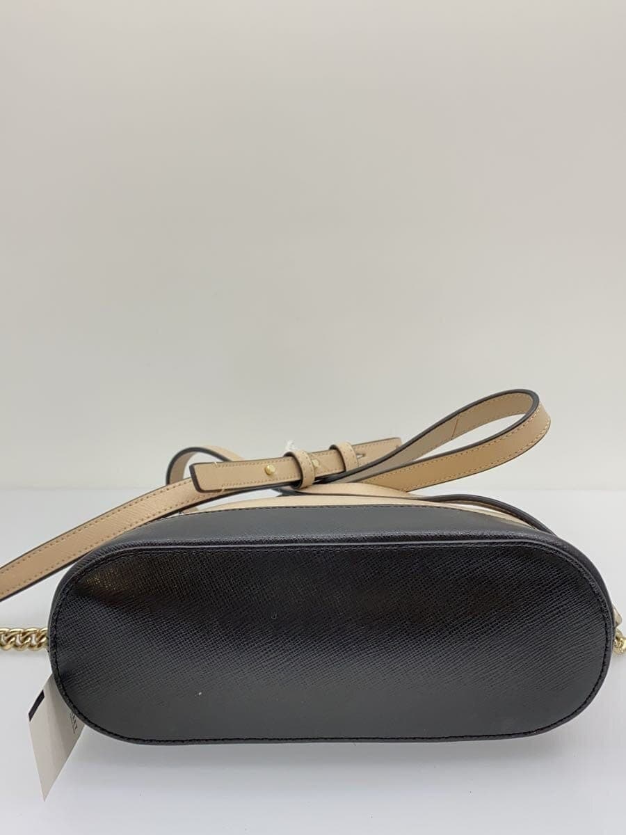 kate spade new york SPENCER SMALL DOME CROSSBODY Shoulder Bag Leather BEG 4