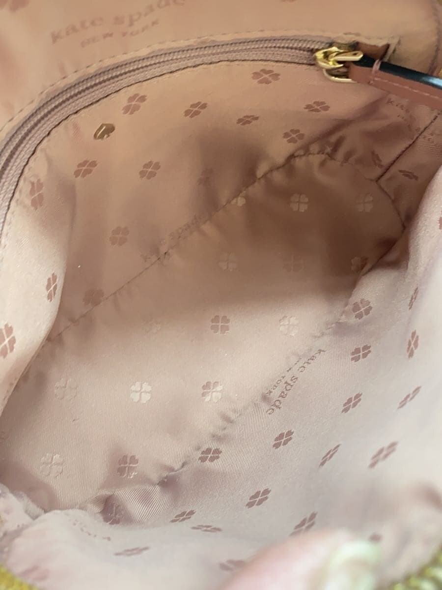 kate spade new york SPENCER SMALL DOME CROSSBODY Shoulder Bag Leather BEG 6