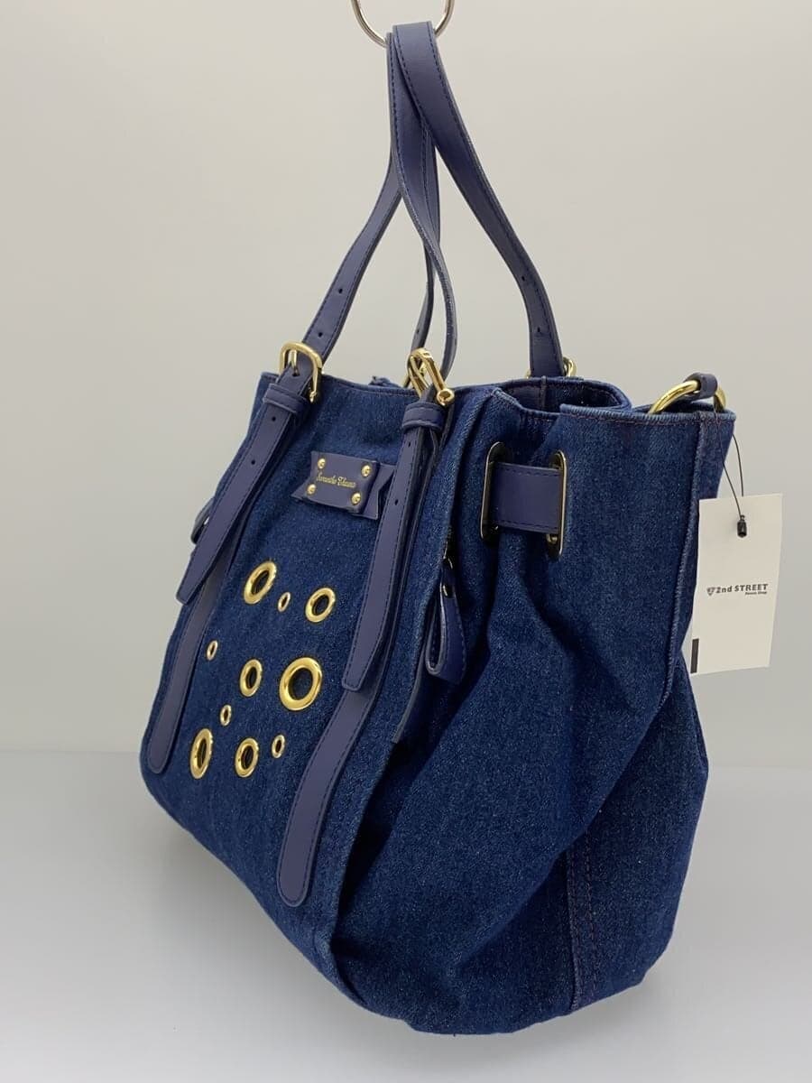 Samantha Thavasa × Disney Shoulder Bag Cotton NVY 2