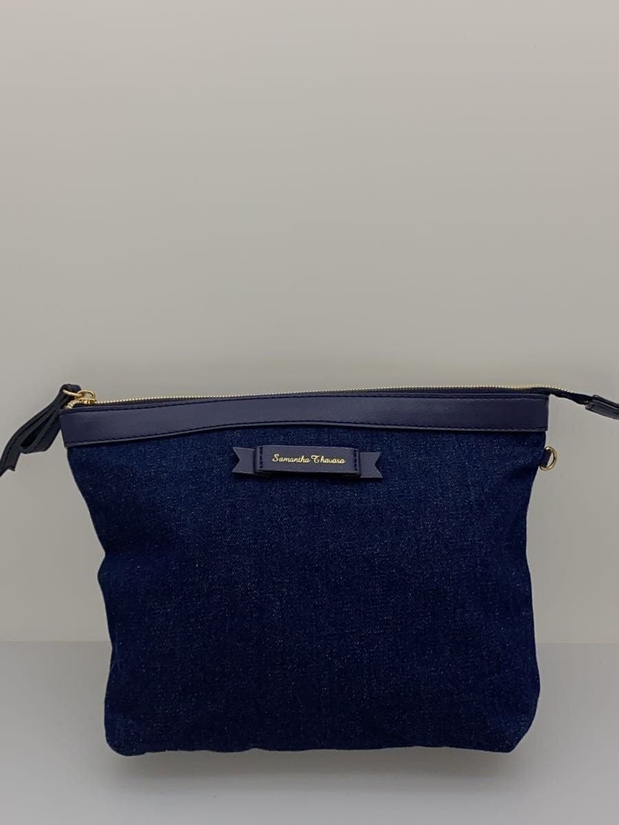 Samantha Thavasa × Disney Shoulder Bag Cotton NVY 7