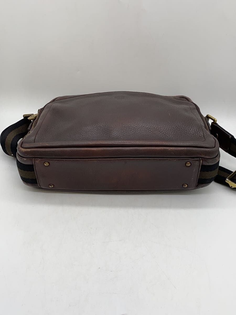 MCM Shoulder Bag Leather BRW 4