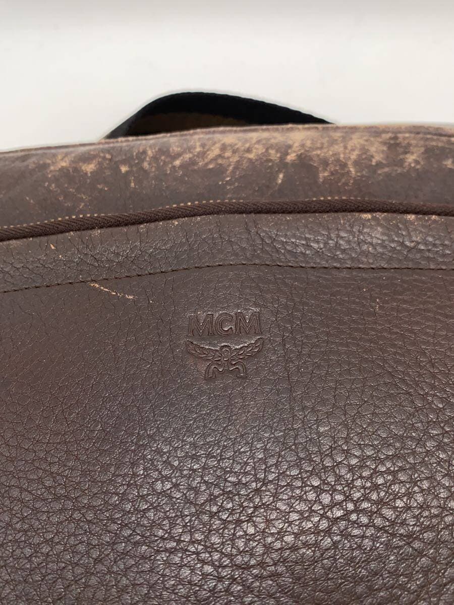 MCM Shoulder Bag Leather BRW 5