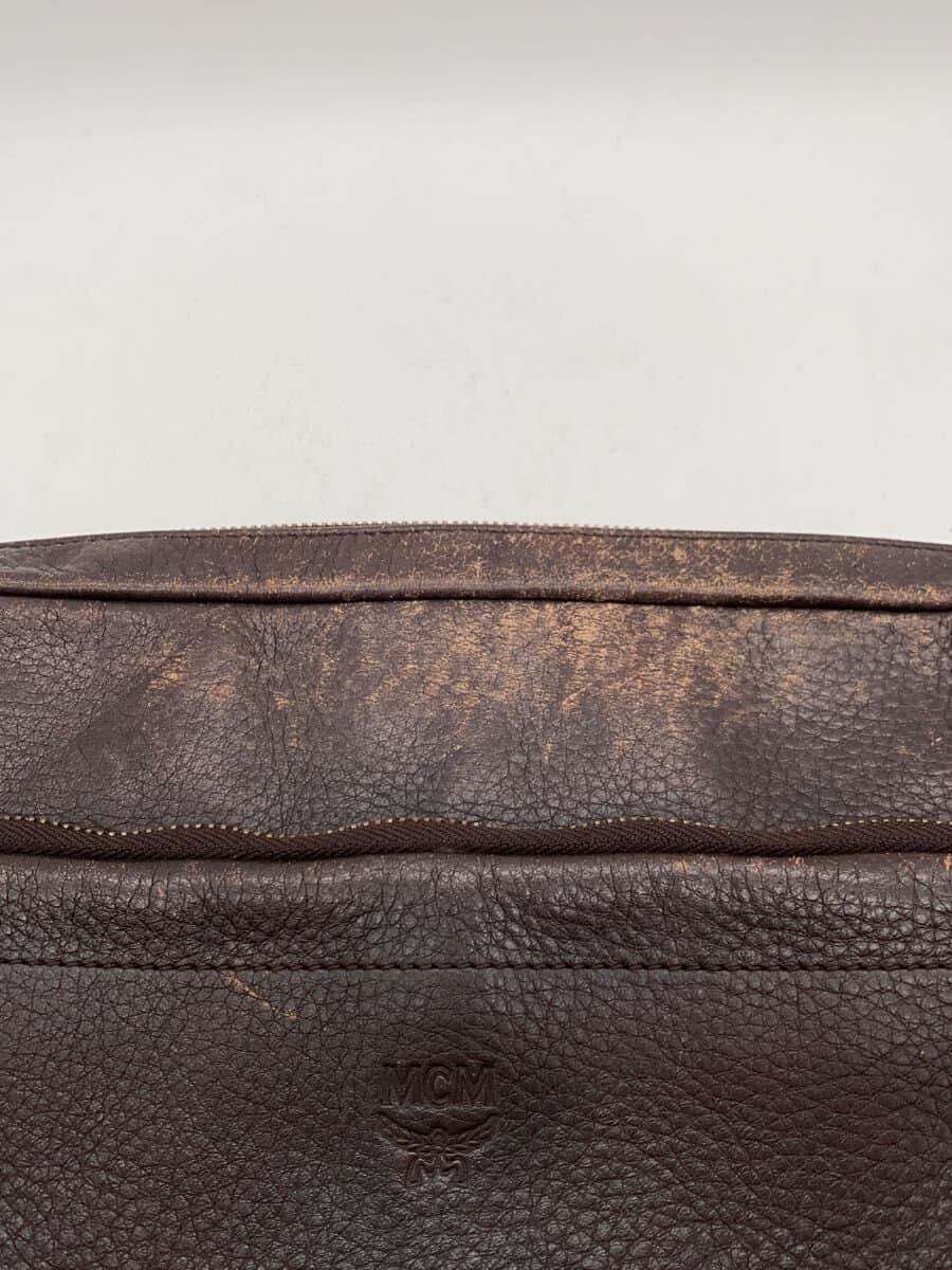 MCM Shoulder Bag Leather BRW 8