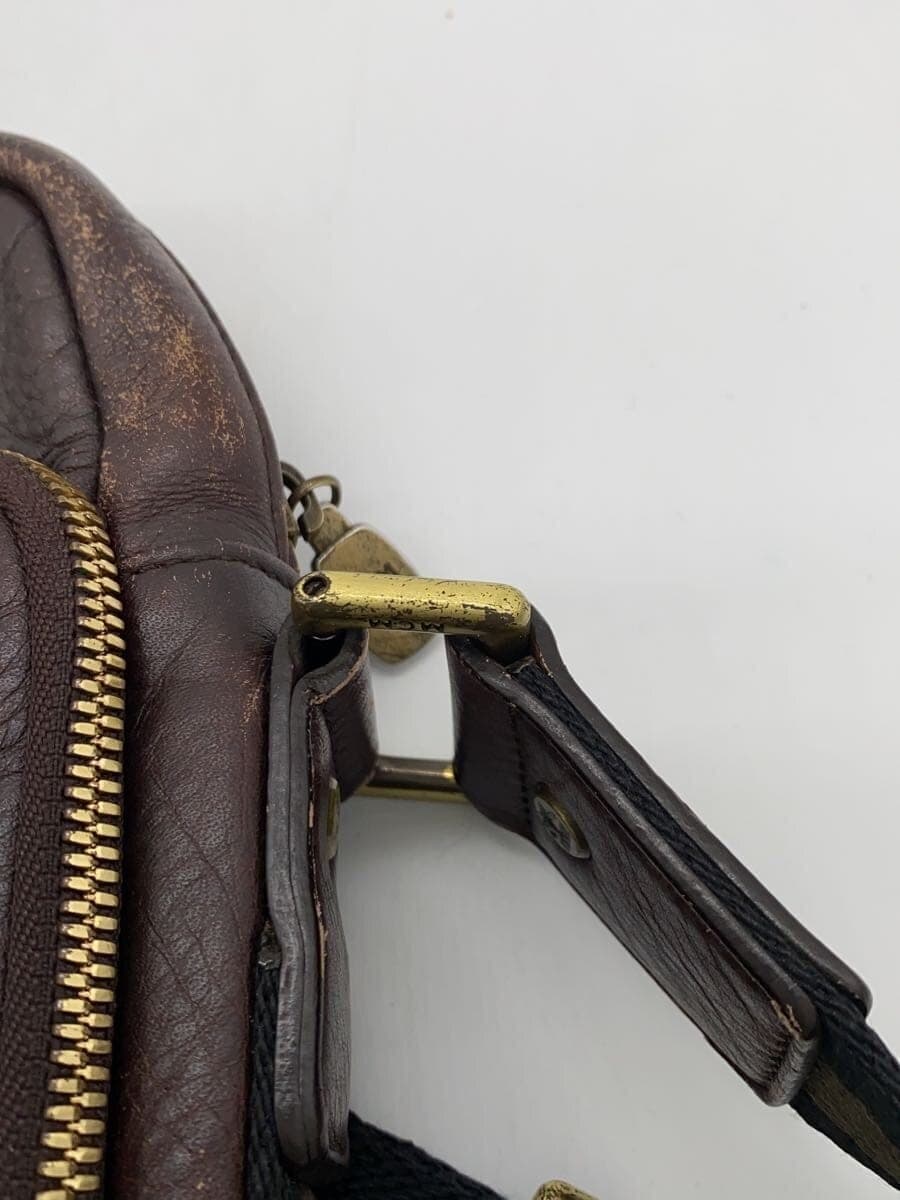 MCM Shoulder Bag Leather BRW 9