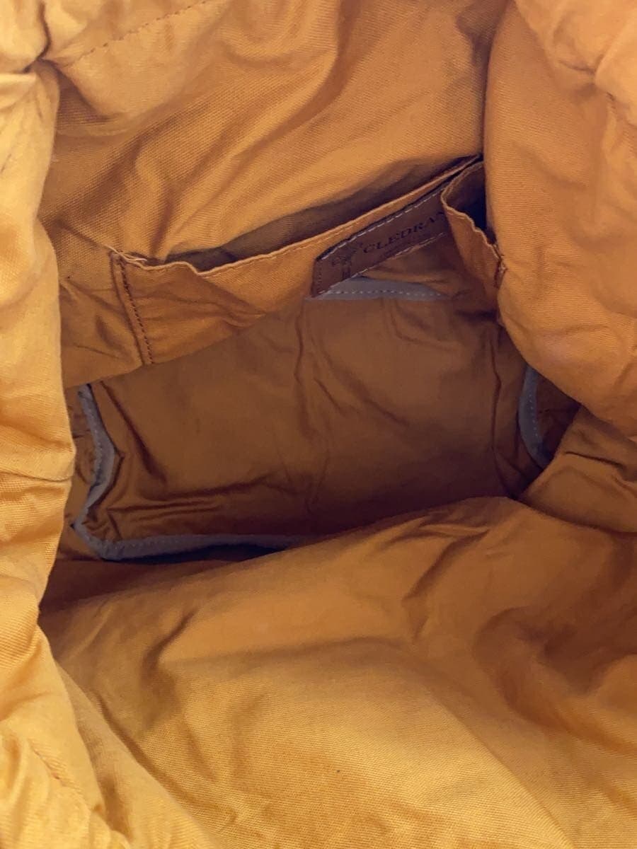 CLEDRAN Mesh Tote Bag Leather BRW 6