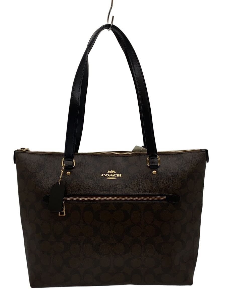 COACH Tote Bag PVC BRW All-over pattern F79609