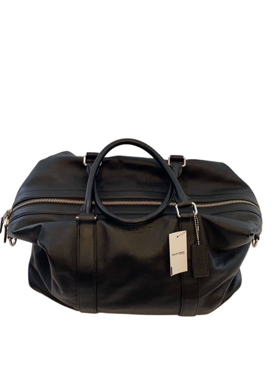 COACH Voyager Bag Boston Bag Leather BLK F54765