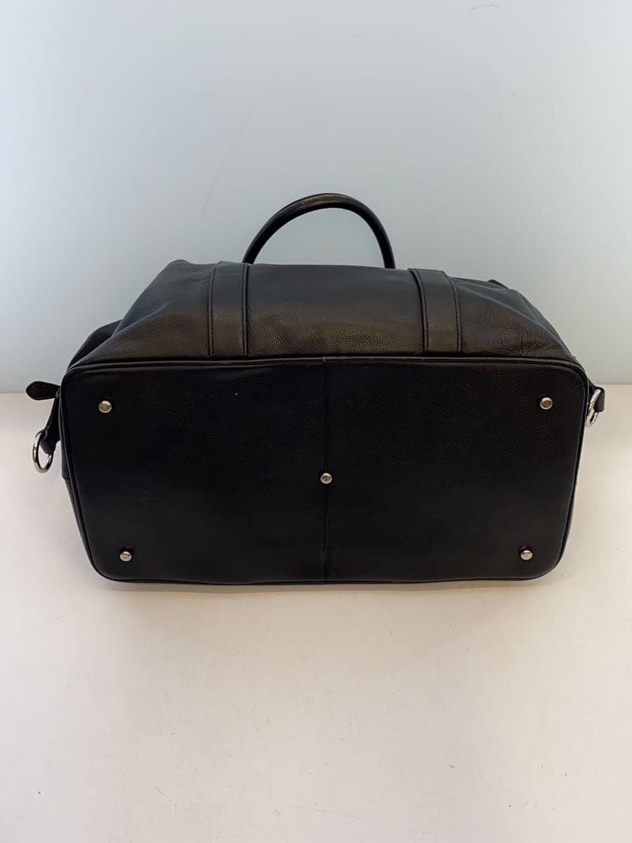 COACH Voyager Bag Boston Bag Leather BLK F54765 4