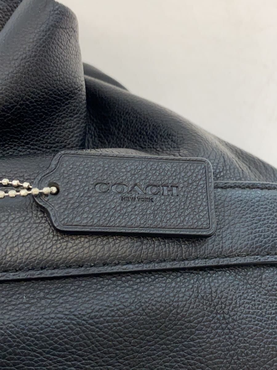 COACH Voyager Bag Boston Bag Leather BLK F54765 9