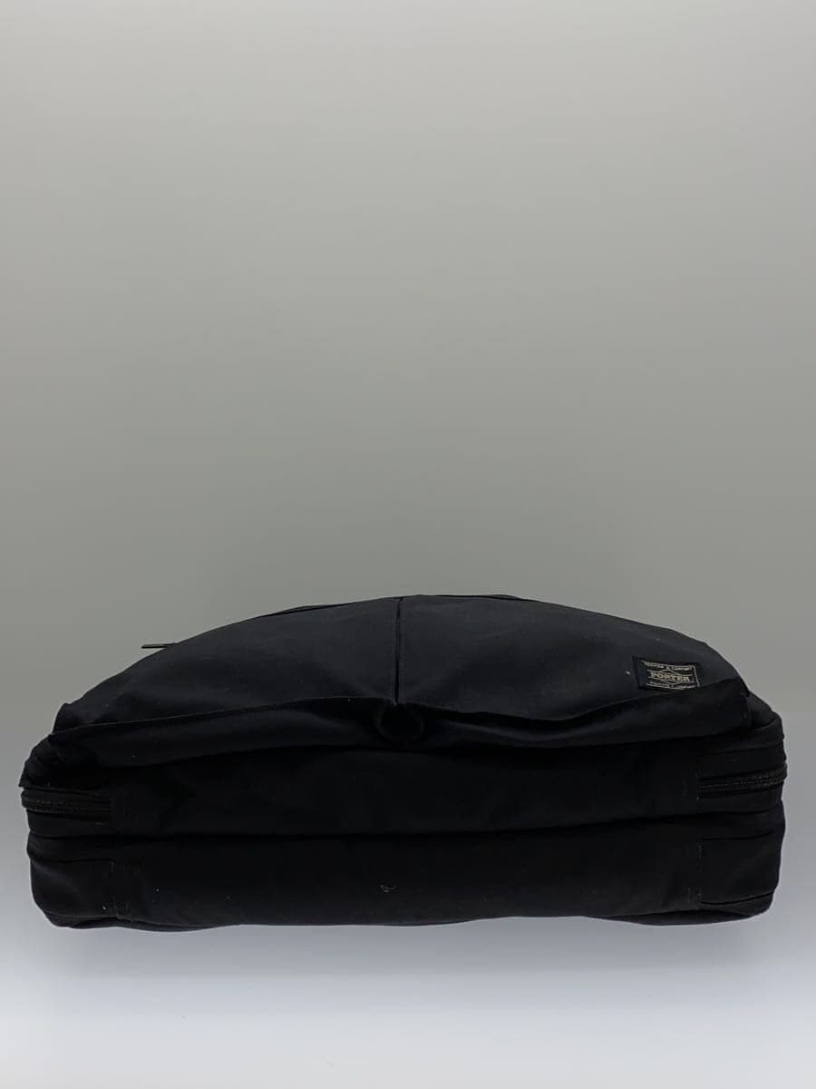 PORTER Briefcase Canvas Black Solid Color 4