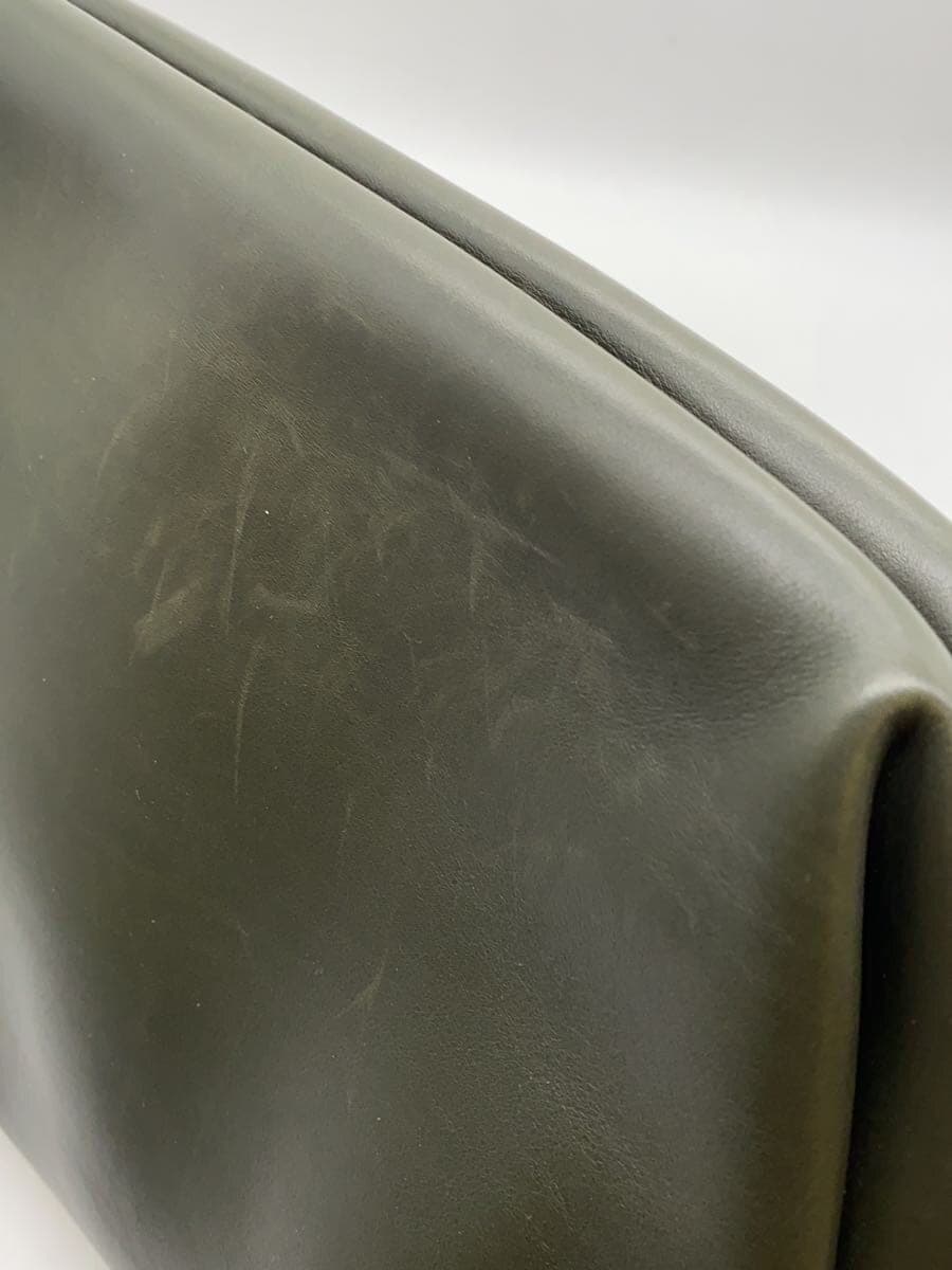 BOTTEGA VENETA Clutch Bag Leather BLK Magnet Gamaguchi 7