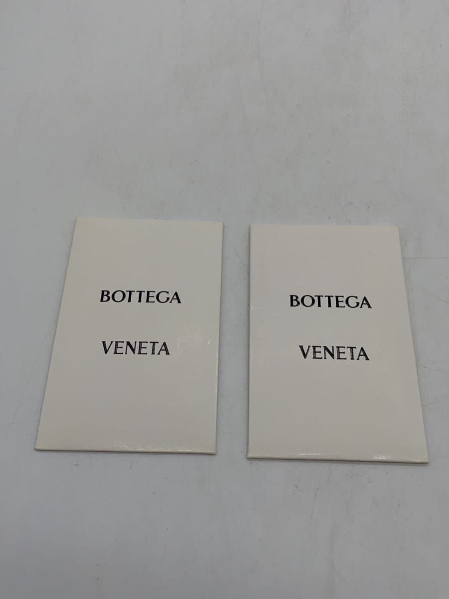 BOTTEGA VENETA Clutch Bag Leather BLK Magnet Gamaguchi 9