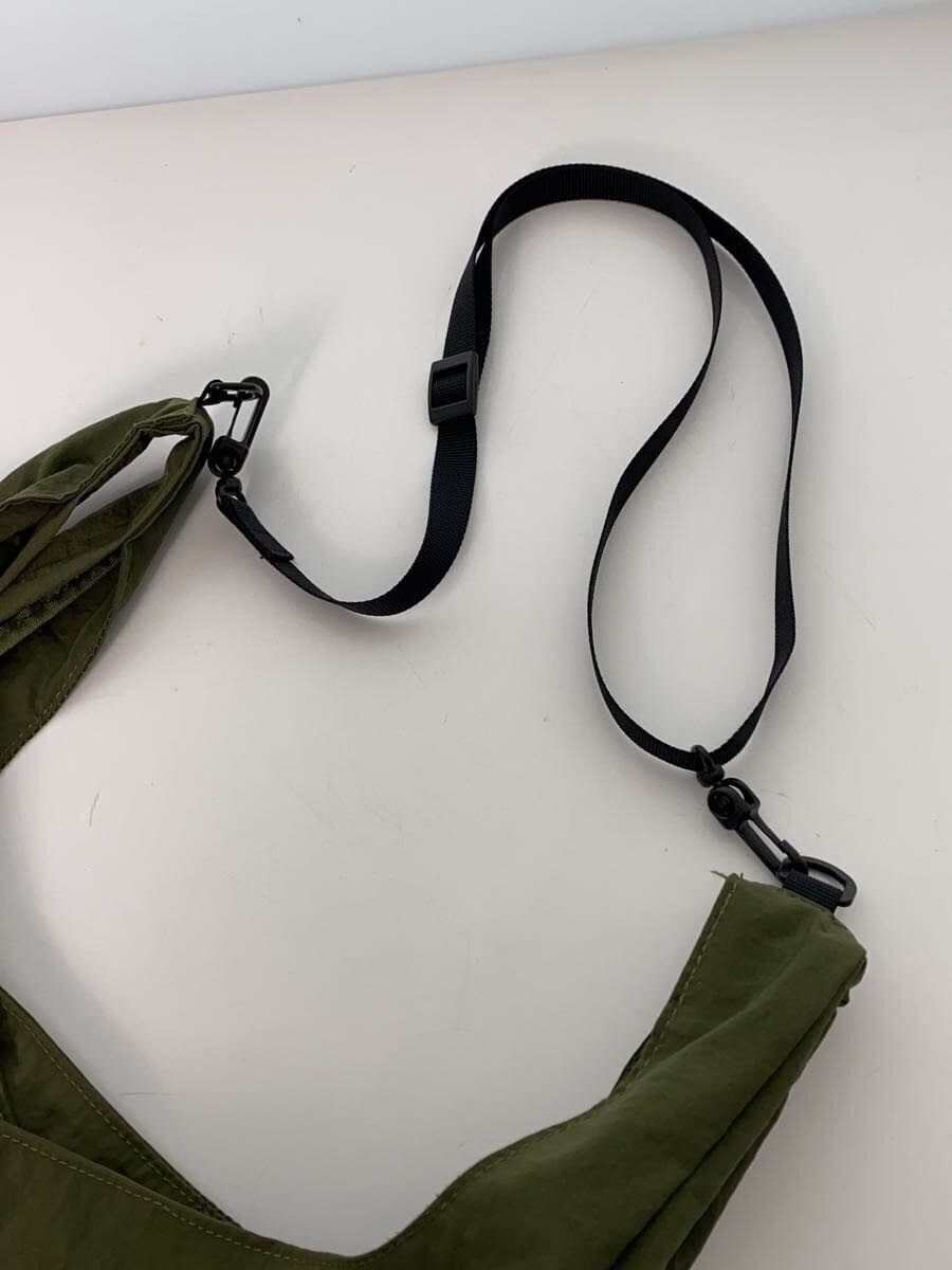 SLOW&CO Shoulder Bag Nylon KHK Plain 8