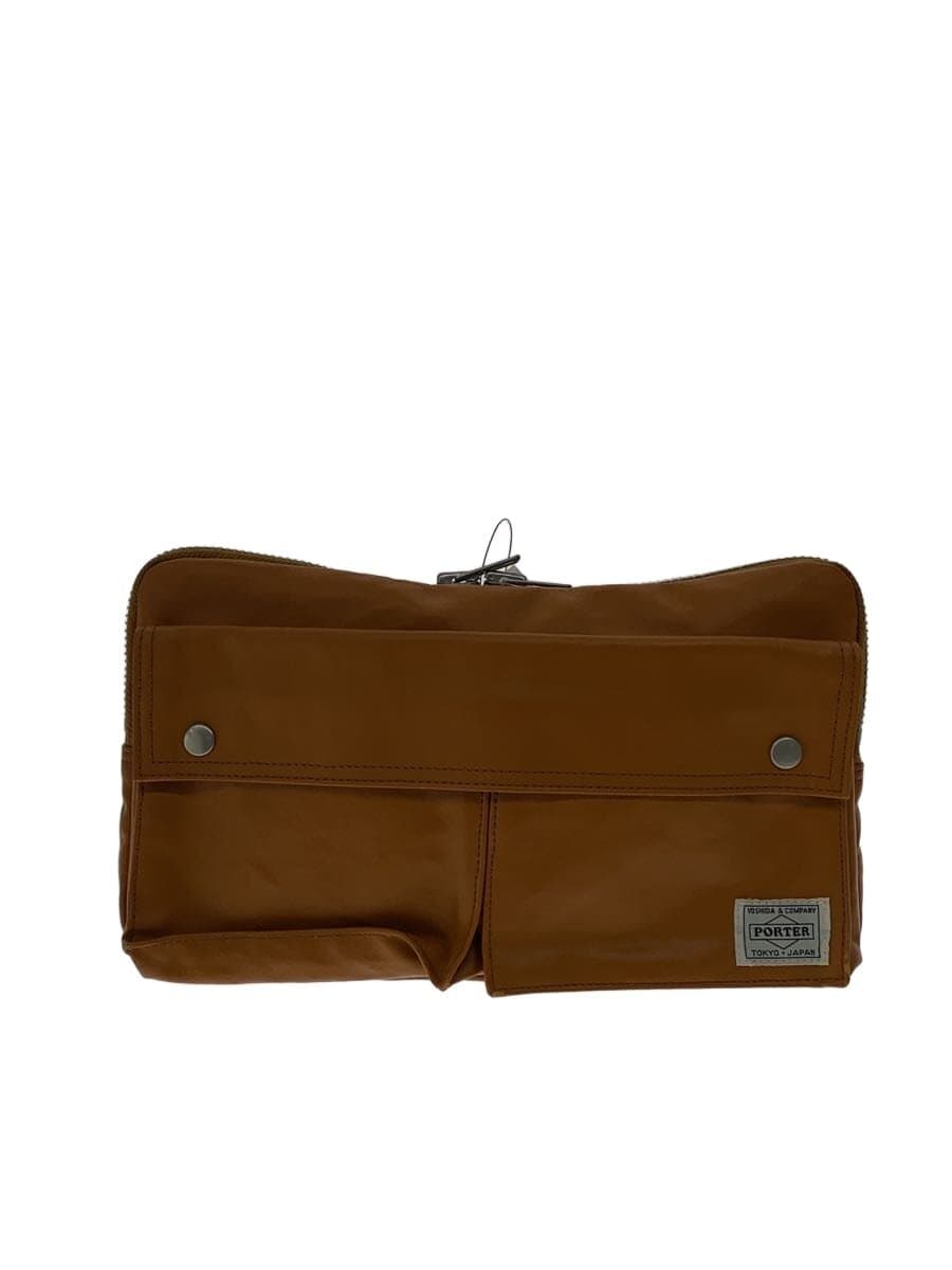 PORTER Waist Bag Leather CML 707-07147