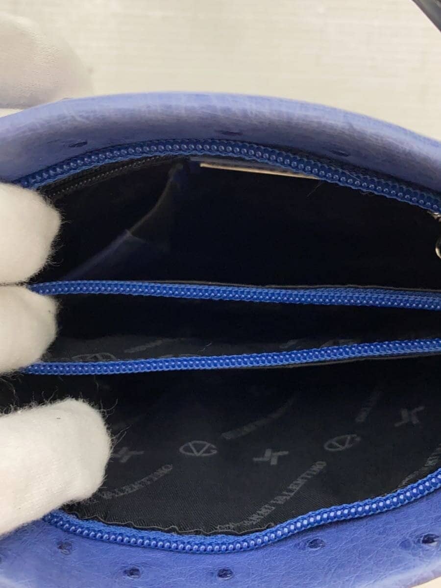 Giovanni Valentino Handbag Leather NVY 6