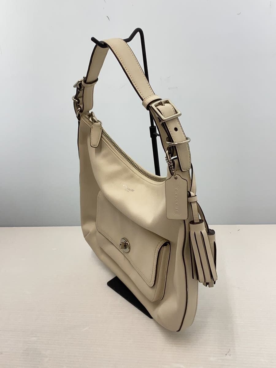 COACH Shoulder Bag_All Leather Leather IVO 2