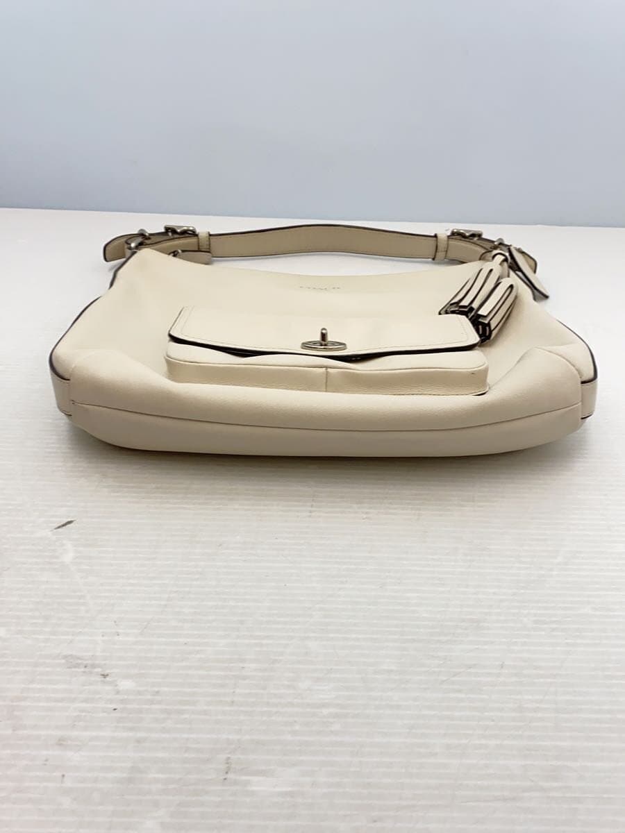 COACH Shoulder Bag_All Leather Leather IVO 4