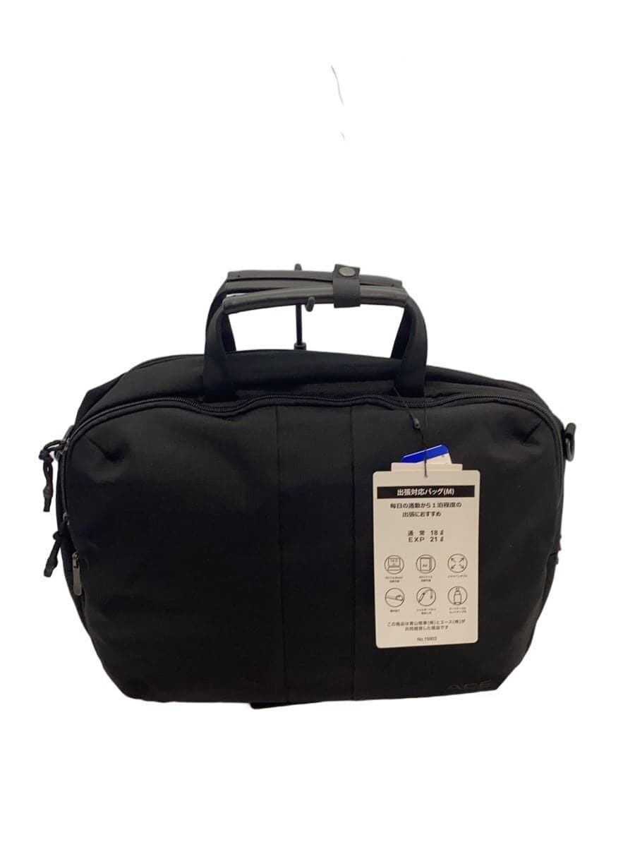 ace. Briefcase Polyester BLK Solid 1590301