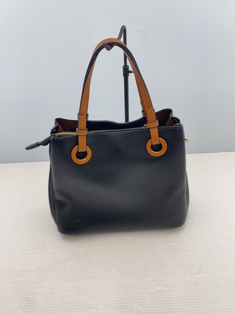 FIRANO Tote Bag Leather BLK Solid 3