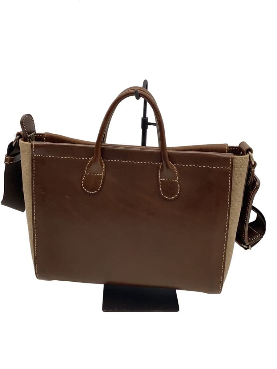 TIP ZONE Handbag Leather BRW Solid