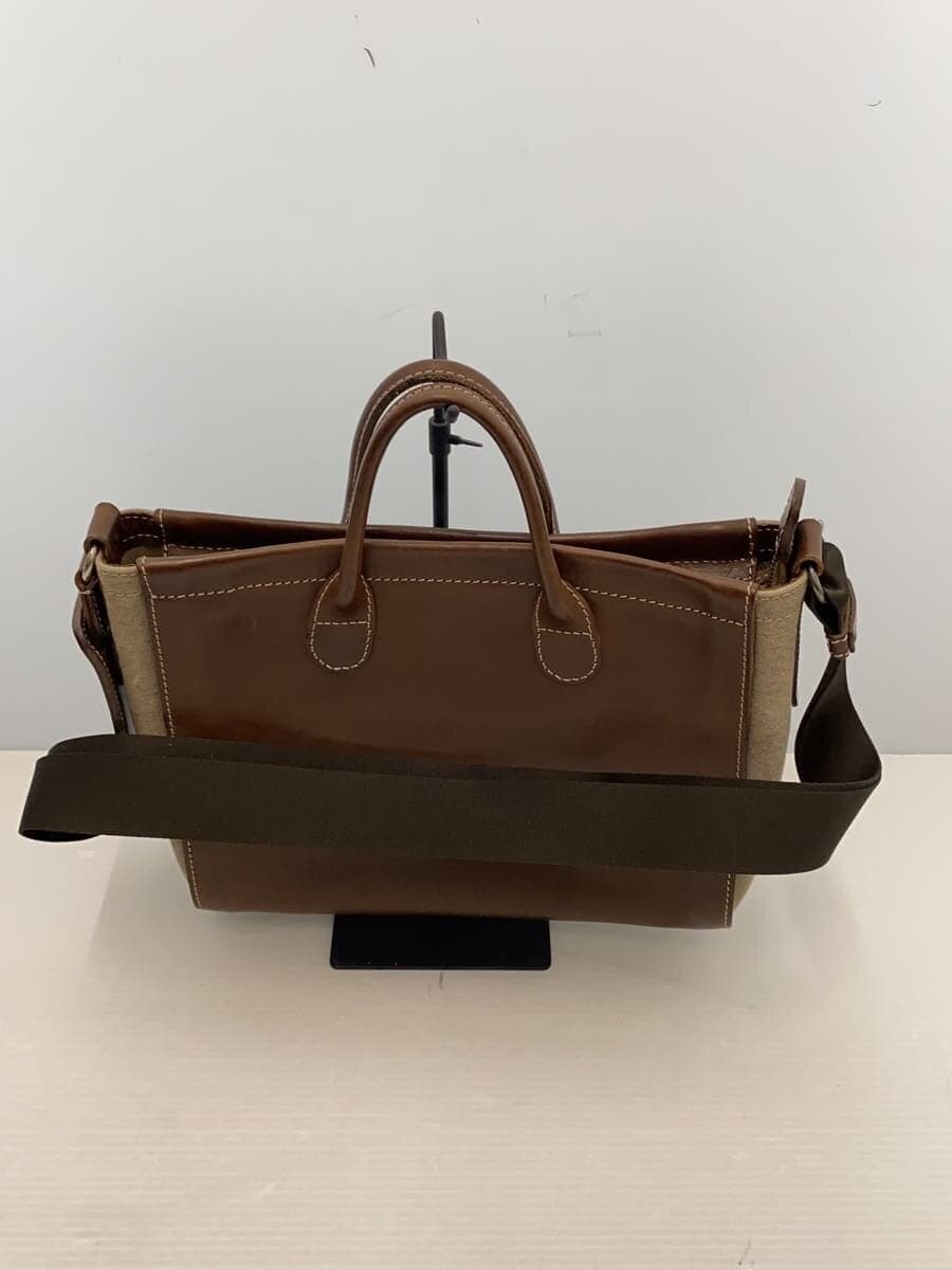 TIP ZONE Handbag Leather BRW Solid 3