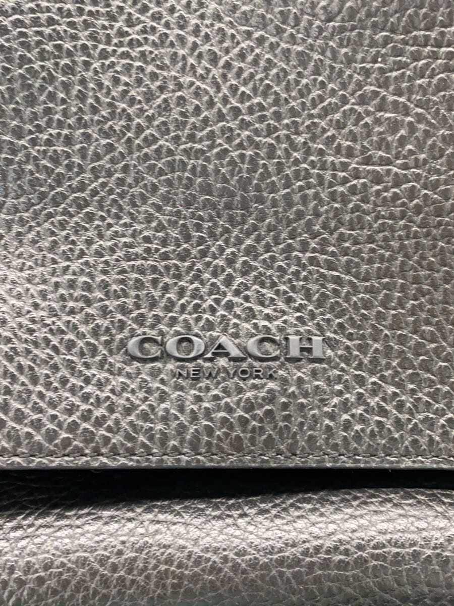 COACH Backpack Leather Black Solid J2092-C1280 5