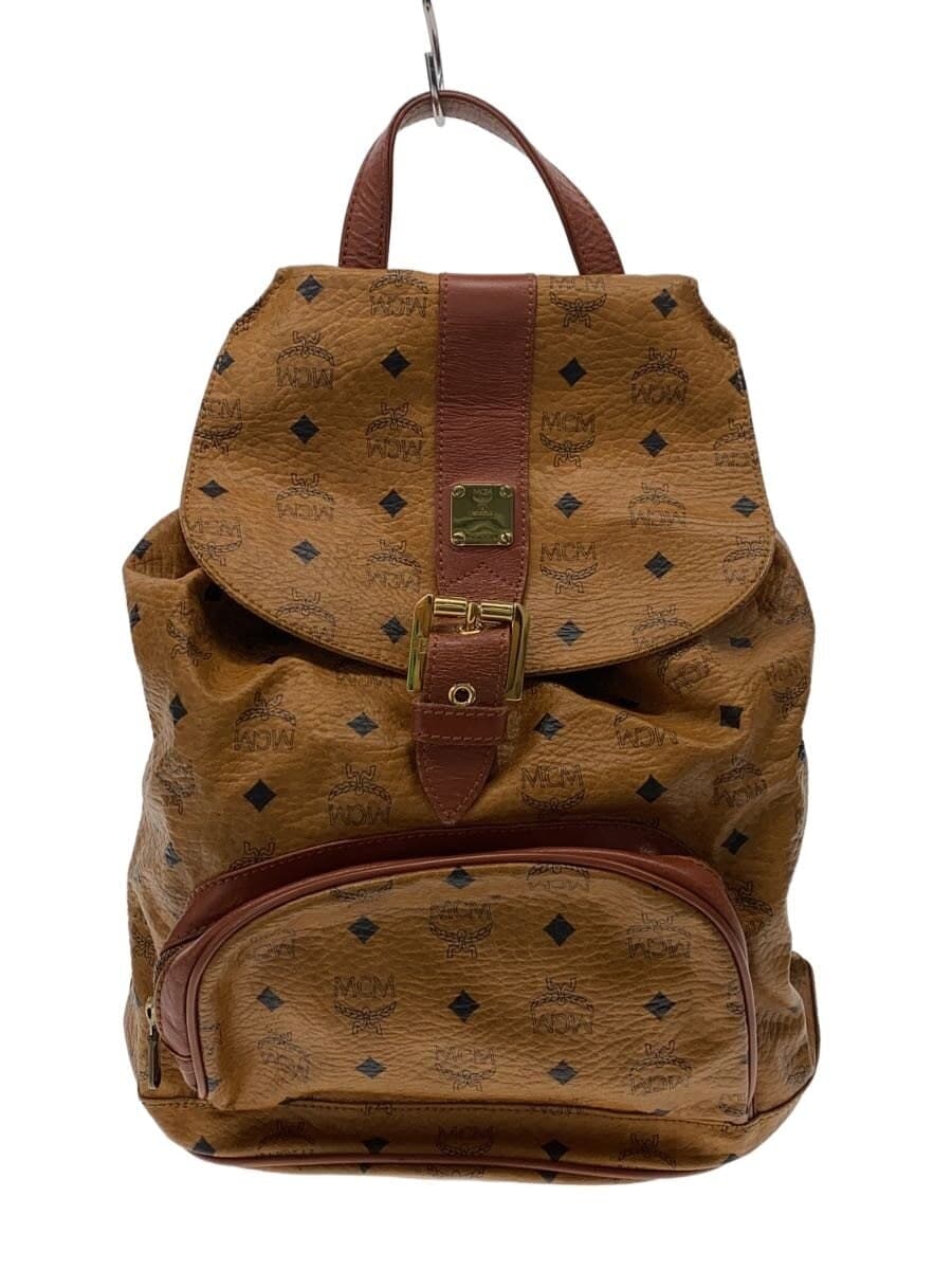 MCM Backpack Leather CML All-over pattern
