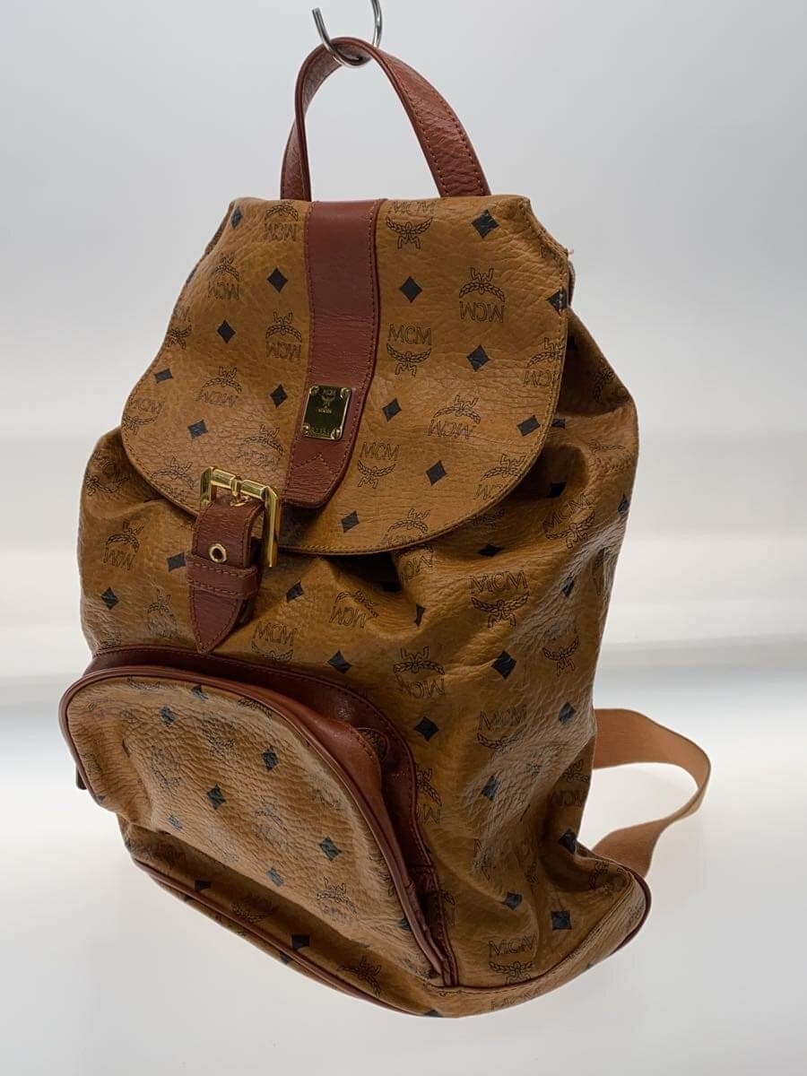 MCM Backpack Leather CML All-over pattern 2