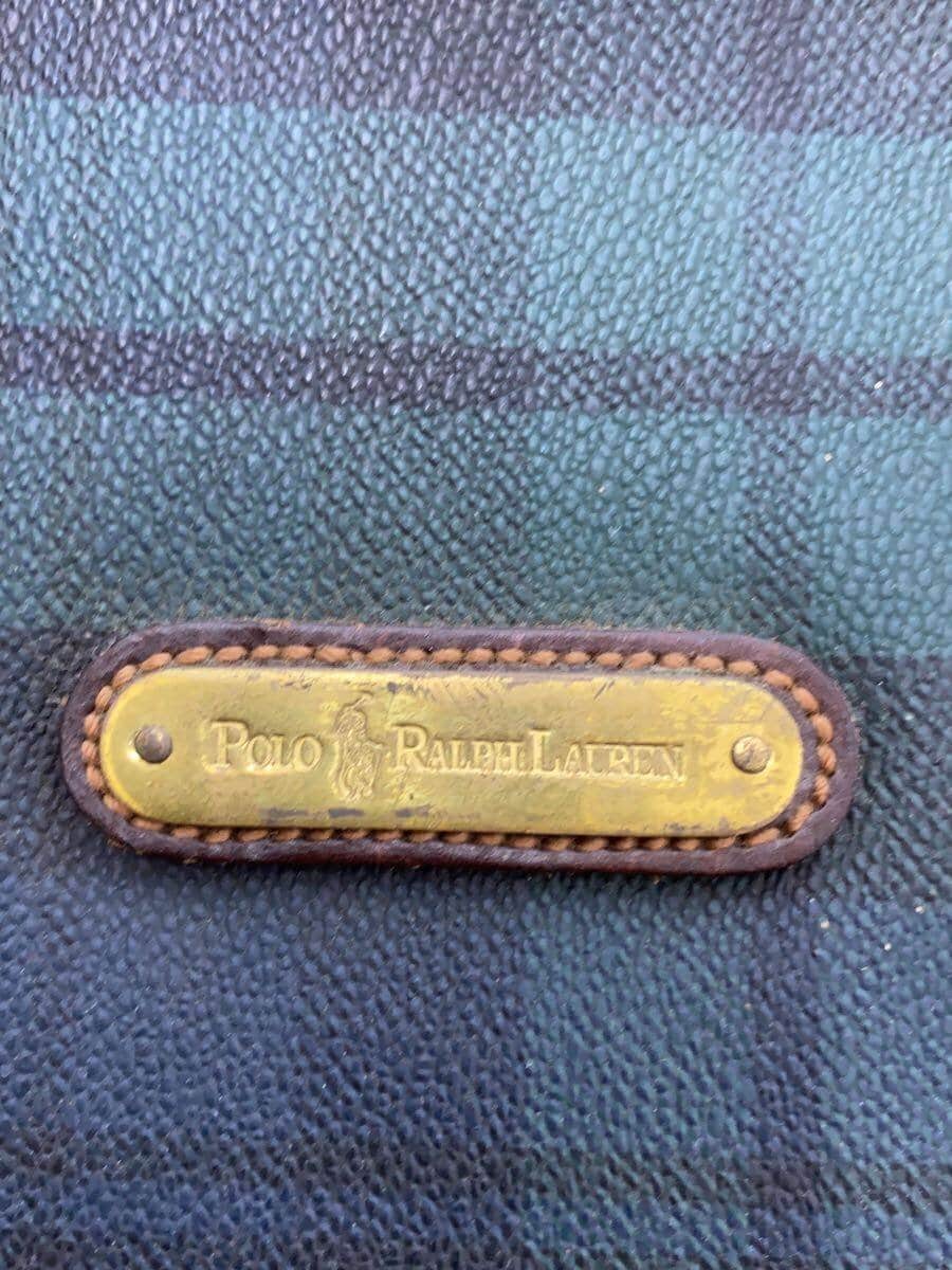 POLO RALPH LAUREN Boston Bag -- GRN Check 5