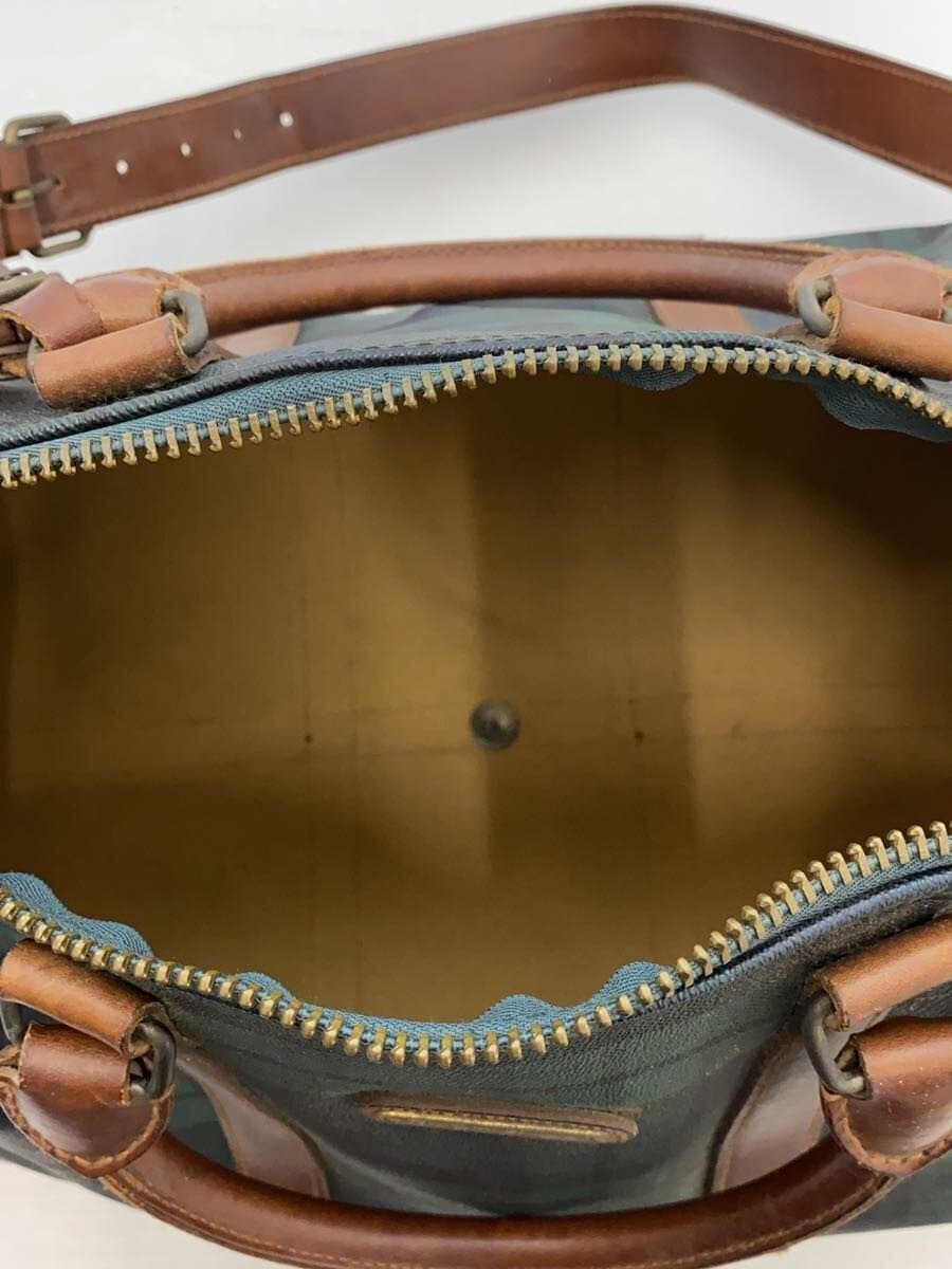 POLO RALPH LAUREN Boston Bag -- GRN Check 6