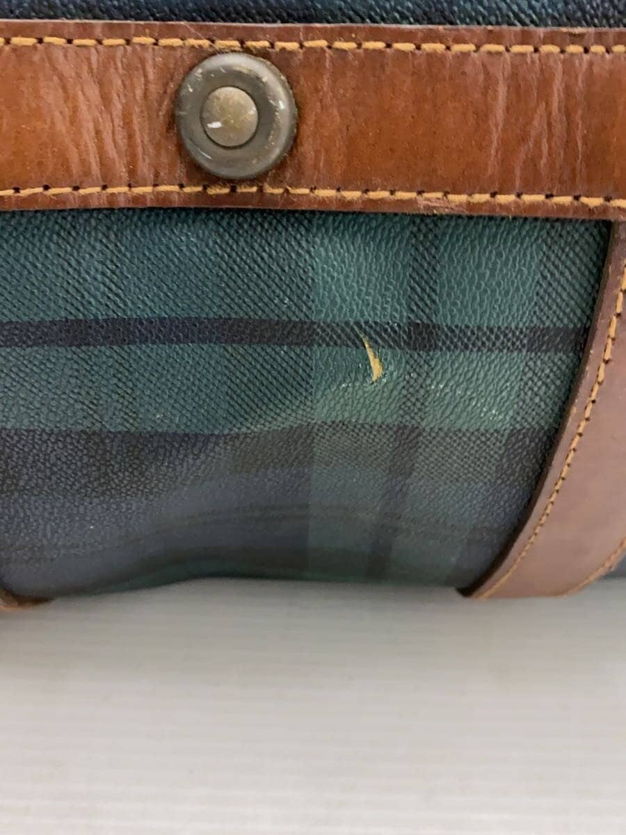 POLO RALPH LAUREN Boston Bag -- GRN Check 7
