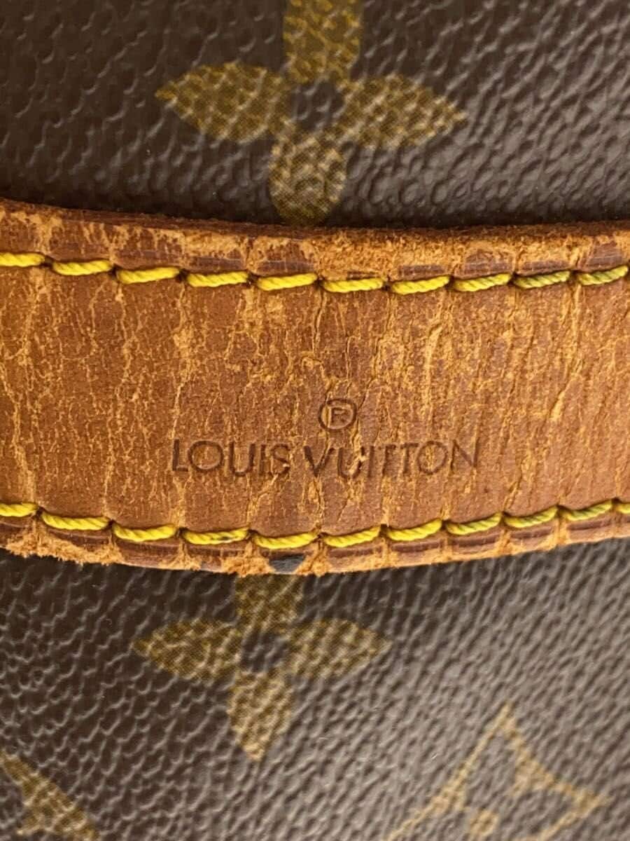 LOUIS VUITTON Keepall Bandouliere 60_Monogram Canvas PVC BRW 5