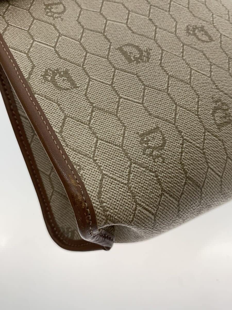 Christian Dior second bag honeycomb BEG all-over pattern 7
