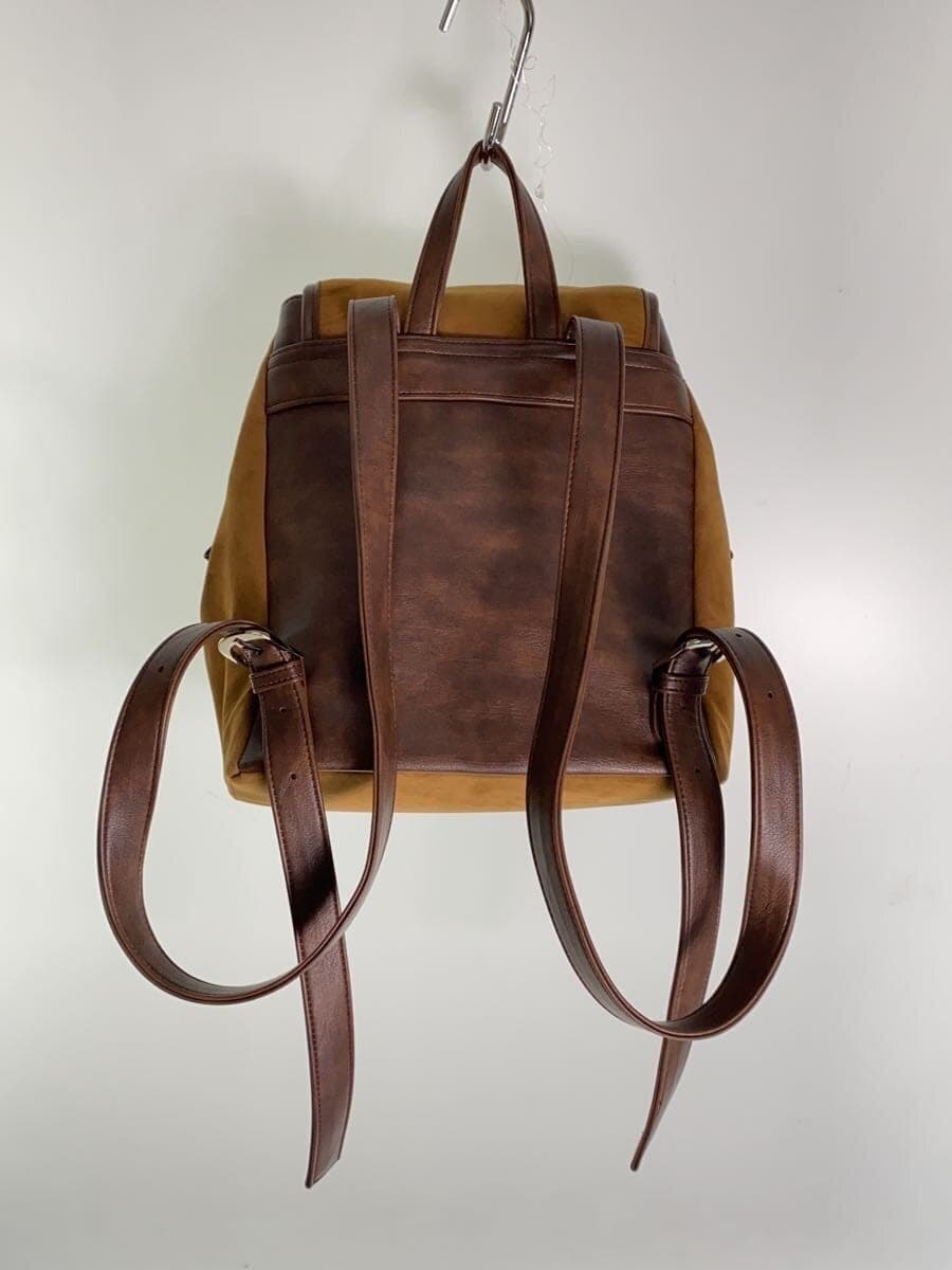 ALLISON BROWN Backpack Suede BRW Solid 3