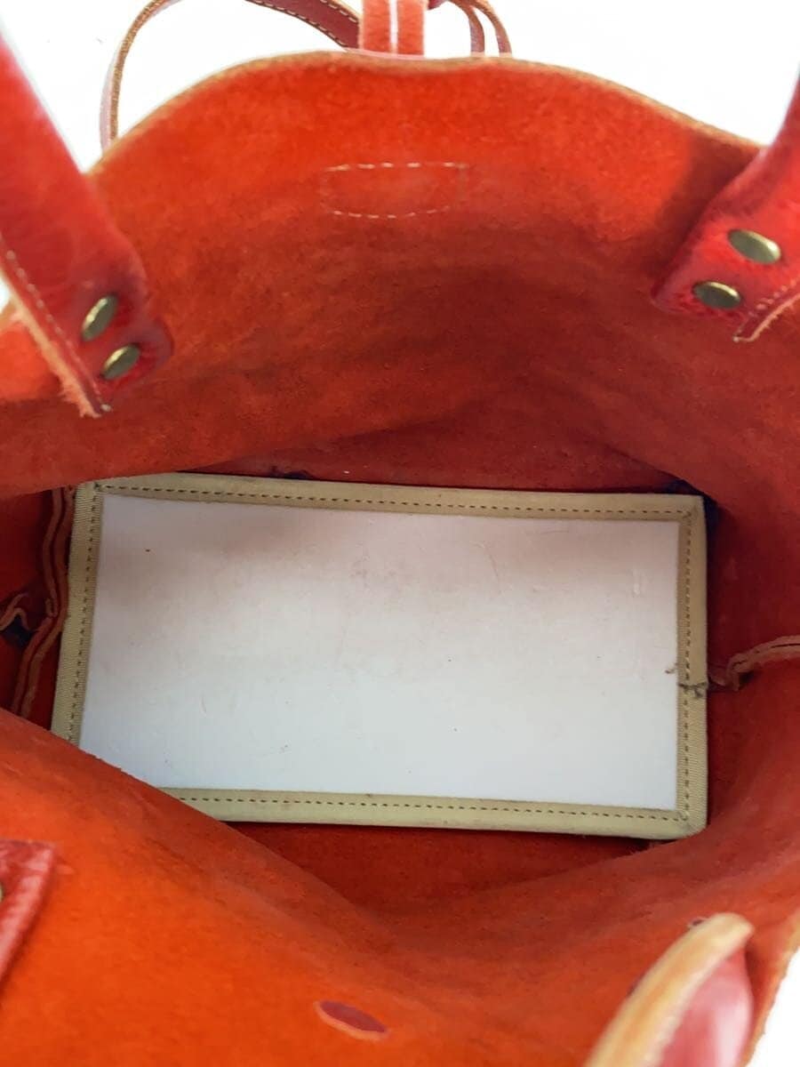 kissora Tote Bag 2-Way Shoulder RED Solid 6