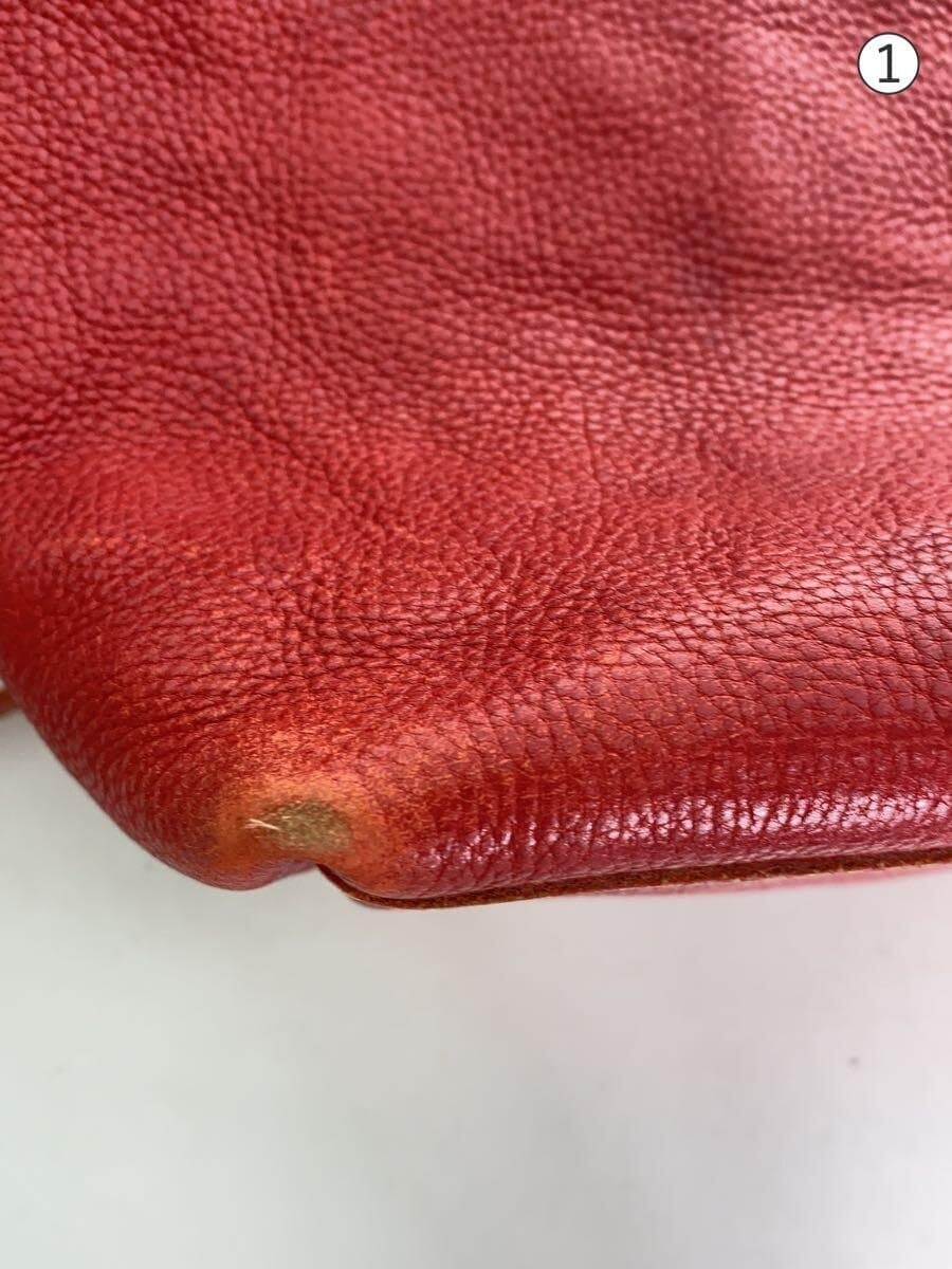 kissora Tote Bag 2-Way Shoulder RED Solid 7