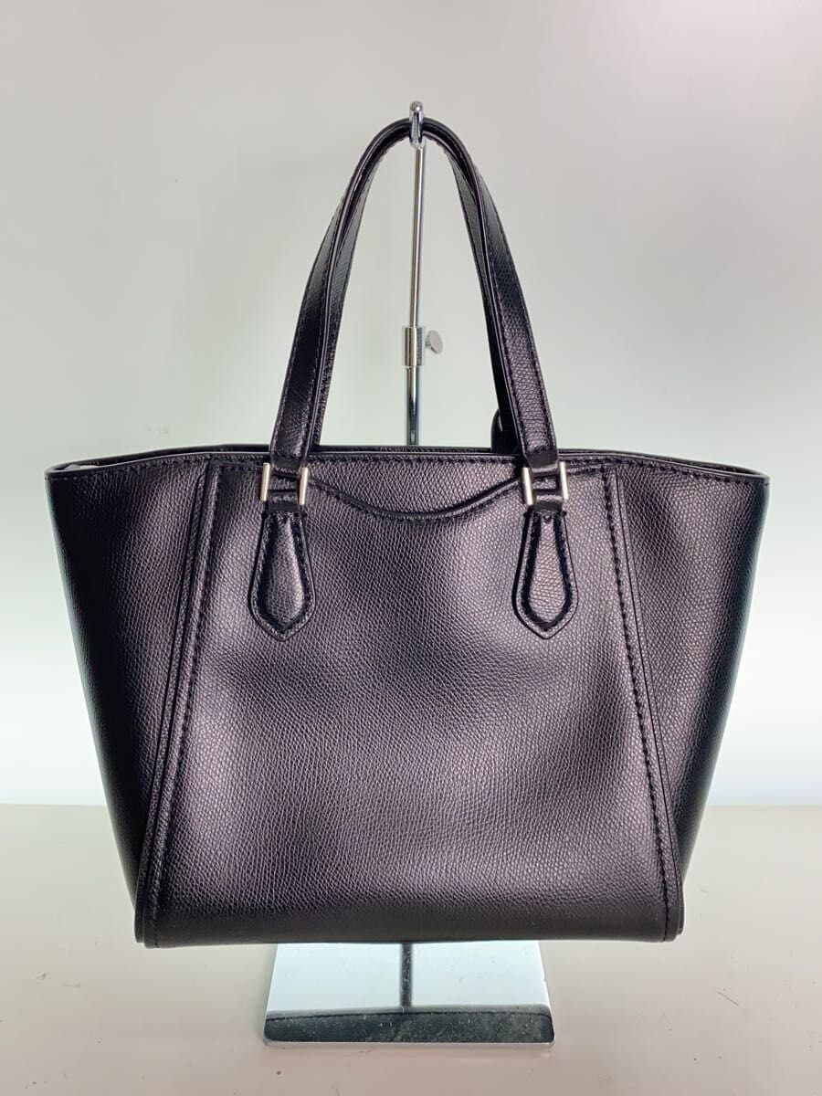 MICHAEL KORS Shoulder Bag Leather BLK Solid 32F4STBC1L 3