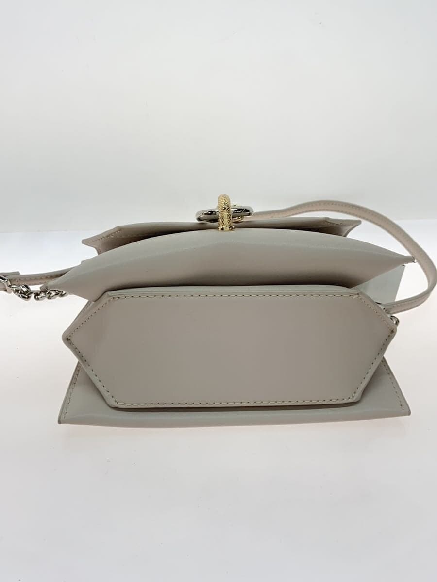CHARLES&KEITH Shoulder Bag Faux Leather CRM Solid Color 80781601-1 4