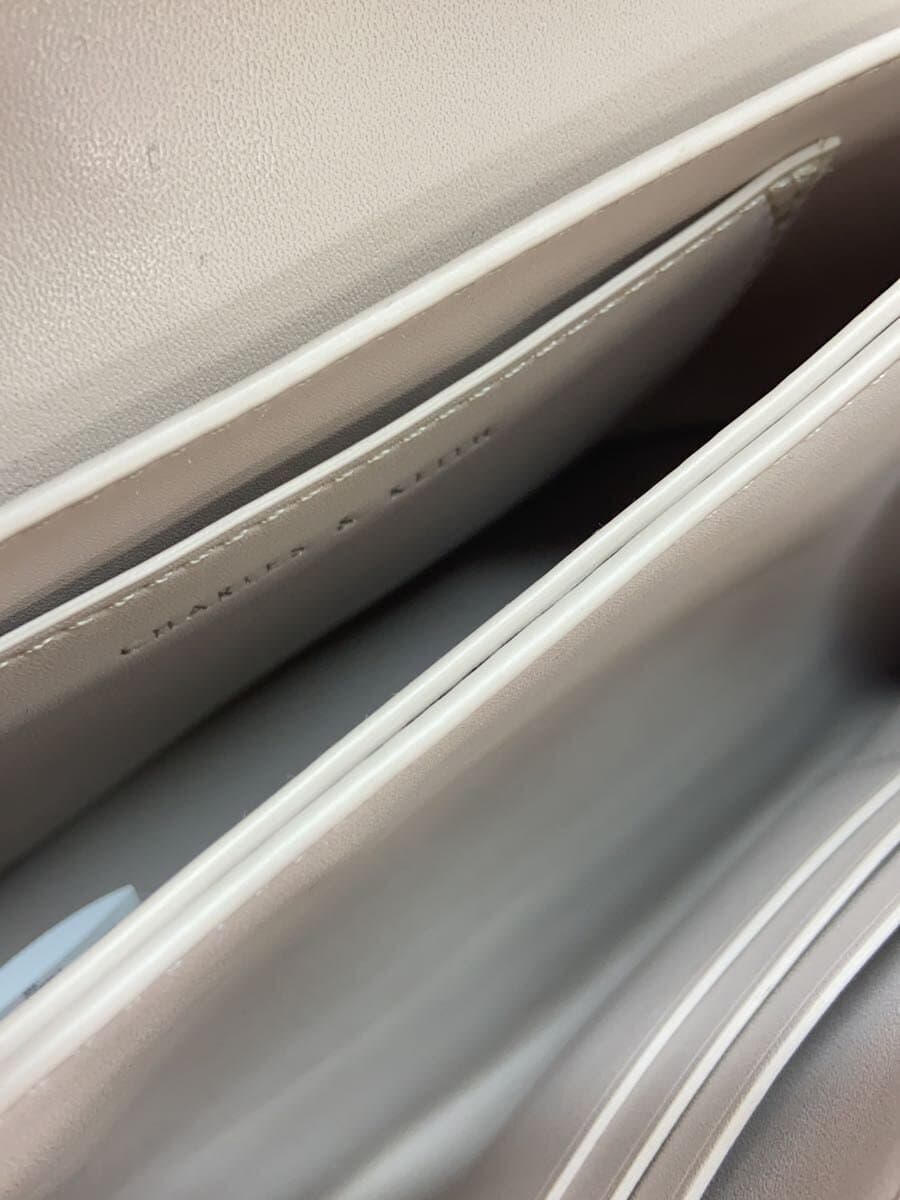 CHARLES&KEITH Shoulder Bag Faux Leather CRM Solid Color 80781601-1 6