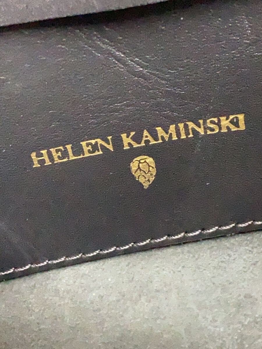 Helen Kaminski Shoulder Bag Leather Black Solid Color 5