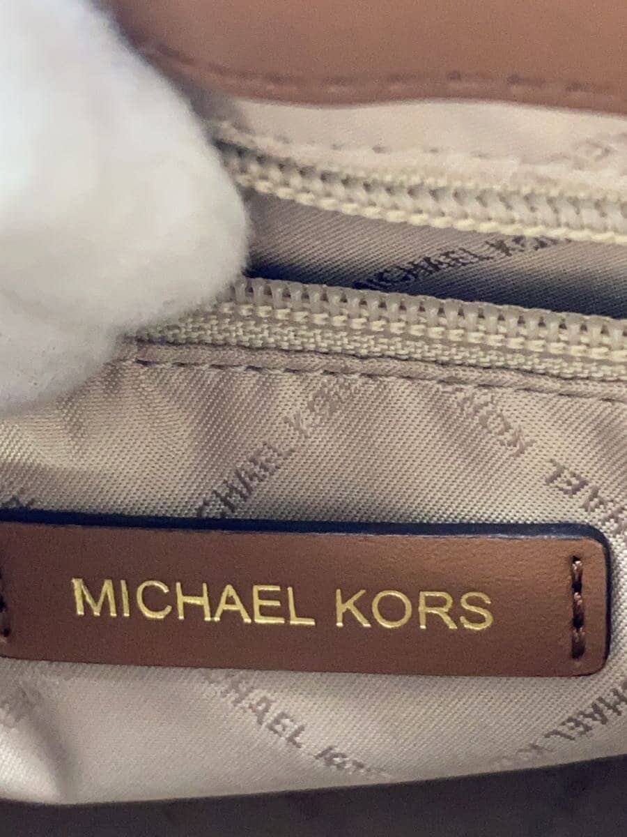 MICHAEL KORS bag canvas BEG 35T1GU5S1C 5