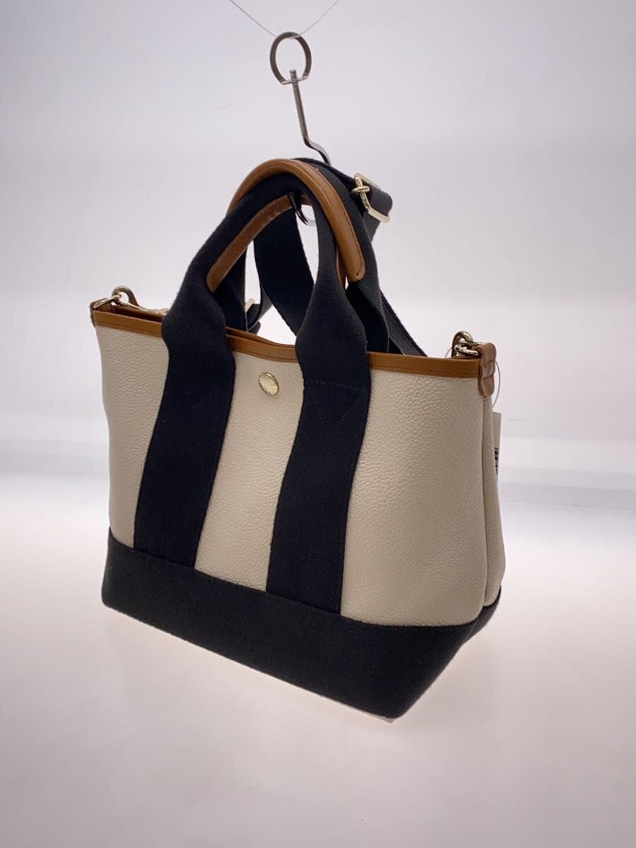 Breath TOPKAPI2-Way Mini Tote Bag Tote Bag Leather Beige Solid 2