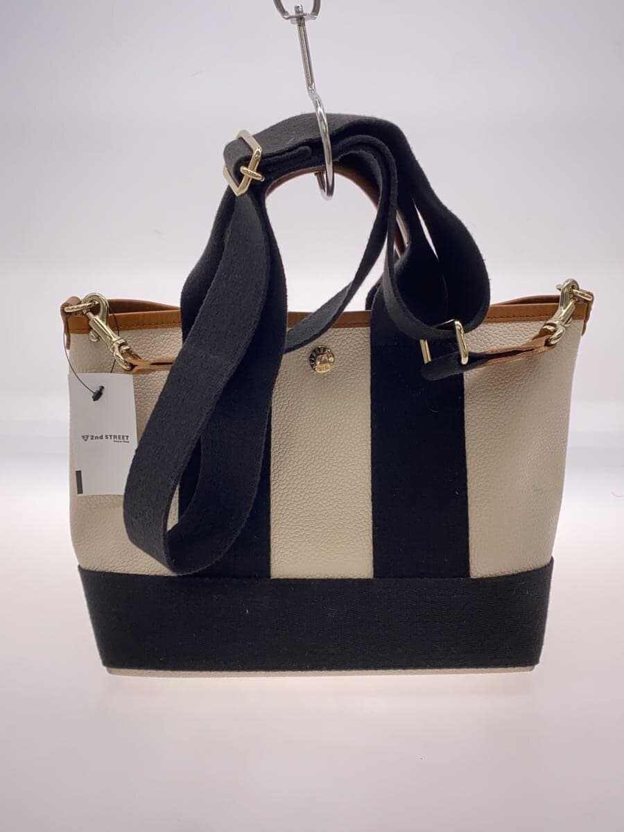 Breath TOPKAPI2-Way Mini Tote Bag Tote Bag Leather Beige Solid 3