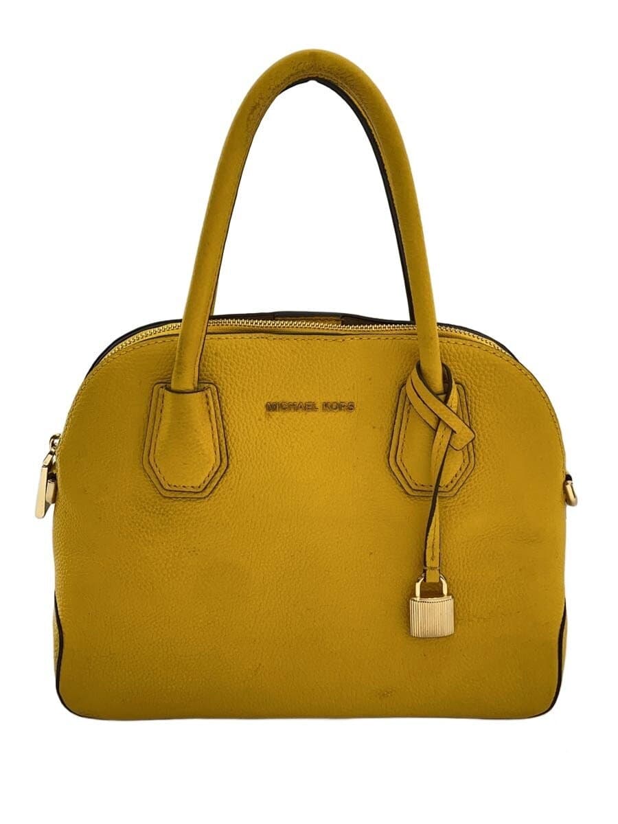 MICHAEL KORS Shoulder Bag Leather YLW 30S7GZ5S2L