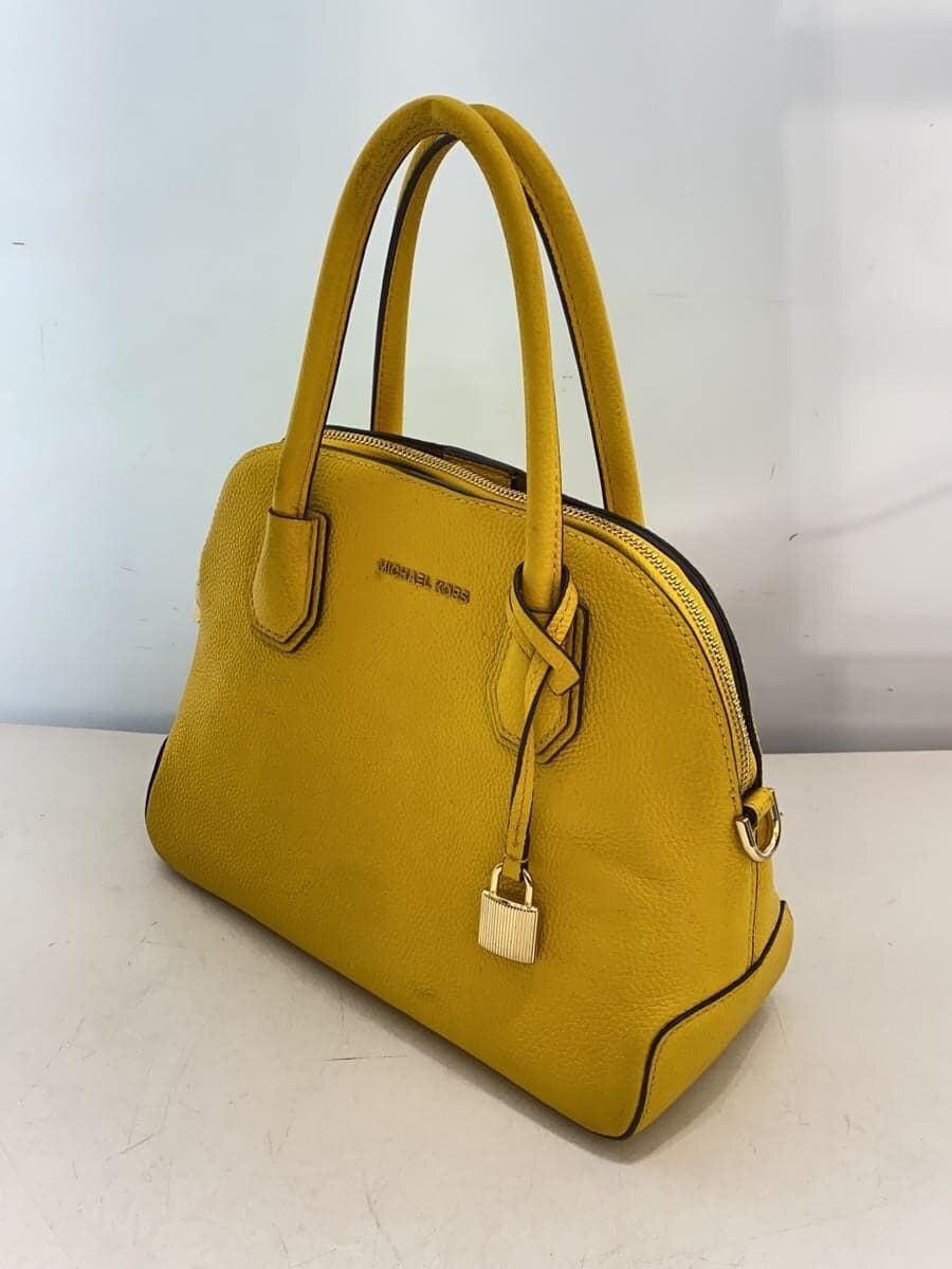 MICHAEL KORS Shoulder Bag Leather YLW 30S7GZ5S2L 2