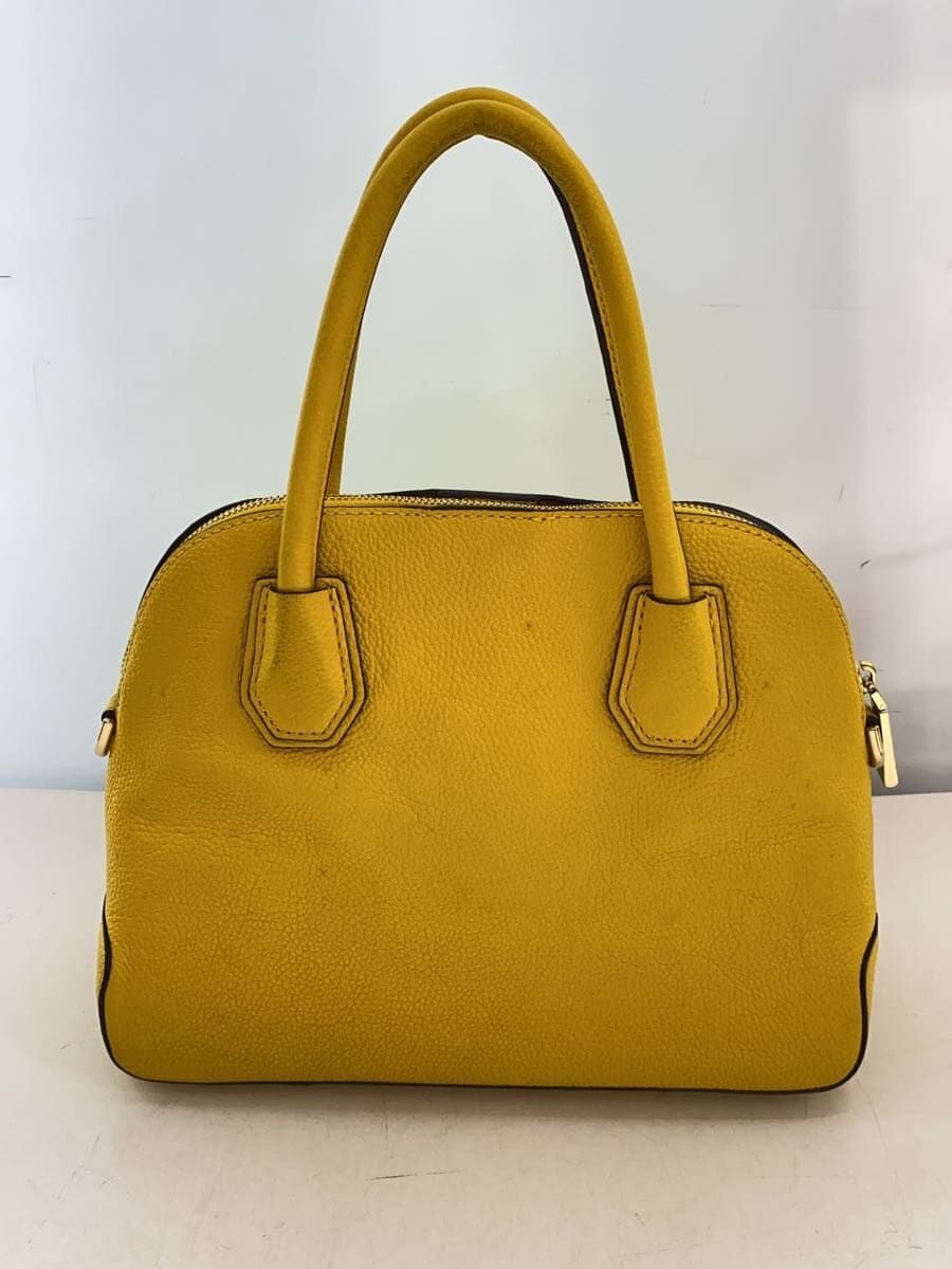 MICHAEL KORS Shoulder Bag Leather YLW 30S7GZ5S2L 3